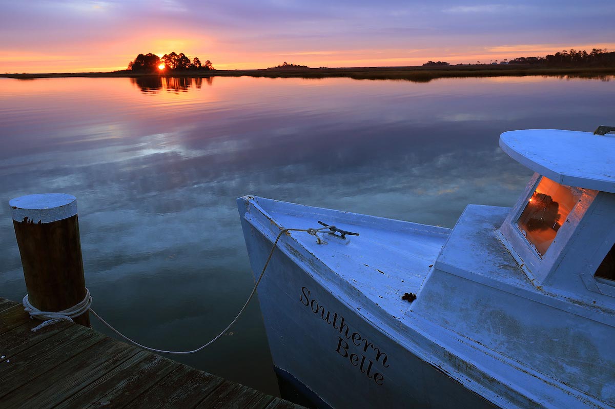 Sunrise at Browns Bay for Virginia Living Magazine